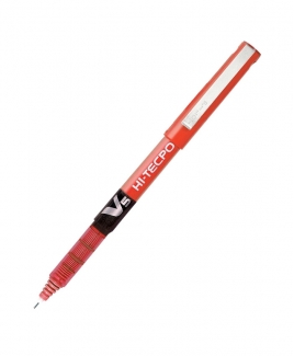 Pilot V5 Hi-Tec 0.5 Fineline Pens [Red]